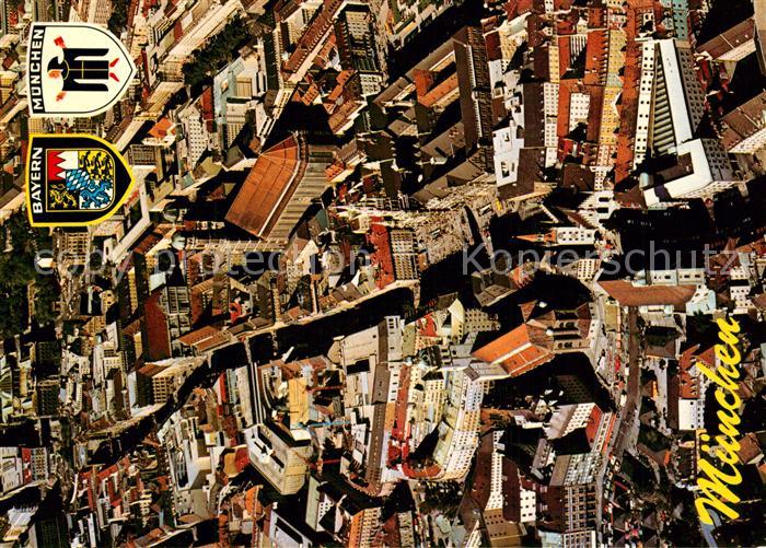 Muenchen Fliegeraufnahme
