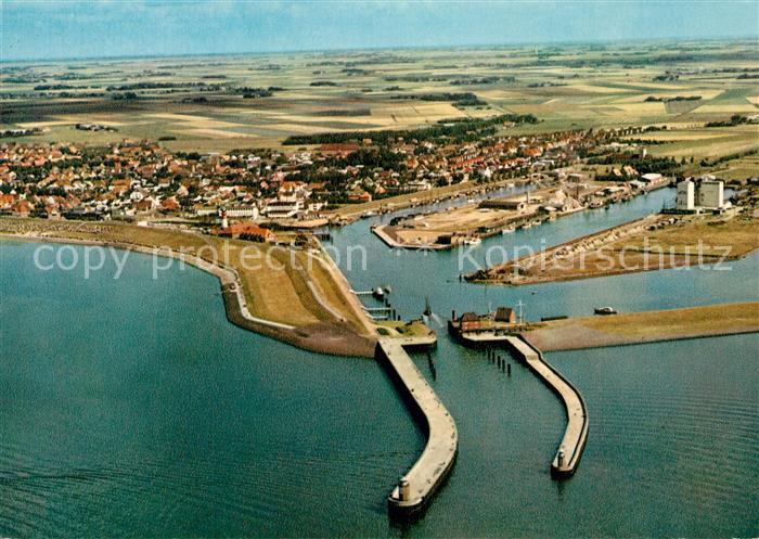 Buesum Nordseebad Fliegeraufnahme