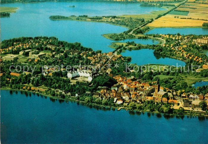 Ploen See Fliegeraufnahme Schloss Kirche