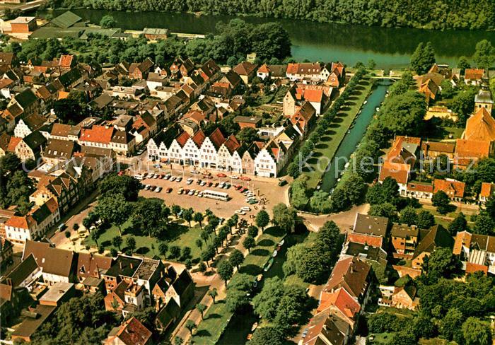 Friedrichstadt Eider Fliegeraufnahme