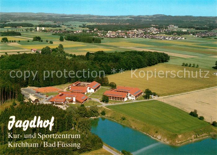Kirchham Niederbayern Fliegeraufnahme Jagdhof Kur Sportzentrum