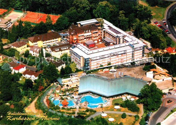 Wilhelmshoehe Kassel Fliegeraufnahme Kurhessen Therme