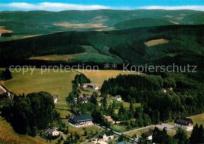 Jagdhaus Sauerland Fliegeraufnahme Gasthaus Troester