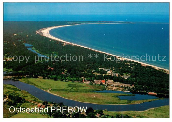 Prerow Ostseebad Fliegeraufnahme