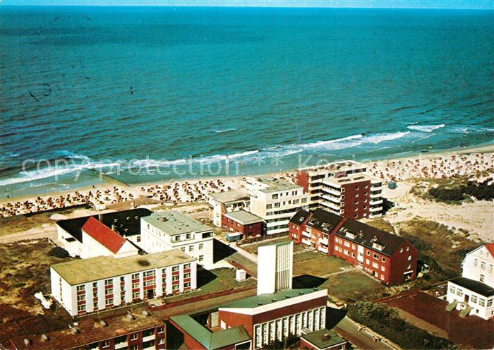 Wangerooge Nordseebad Fliegeraufnahme