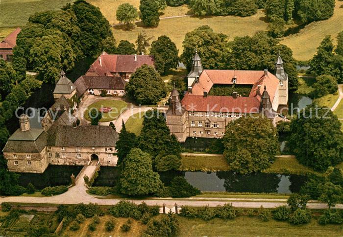 Herbern Fliegeraufnahme Schloss Westerwinkel