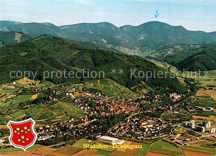 Staufen Breisgau Fliegeraufnahme