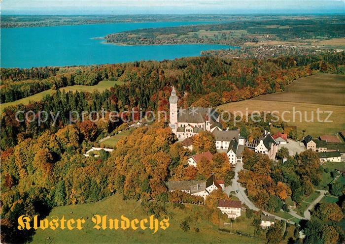 Kloster Andechs Fliegeraufnahme