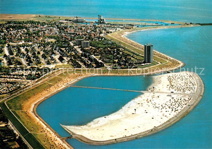 Buesum Nordseebad Fliegeraufnahme