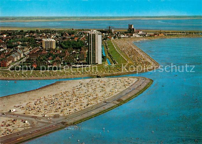 Buesum Nordseebad Fliegeraufnahme