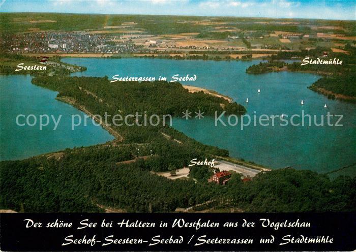 Haltern See Fliegeraufnahme