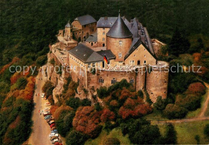 Waldeck Edersee Fliegeraufnahme Schloss