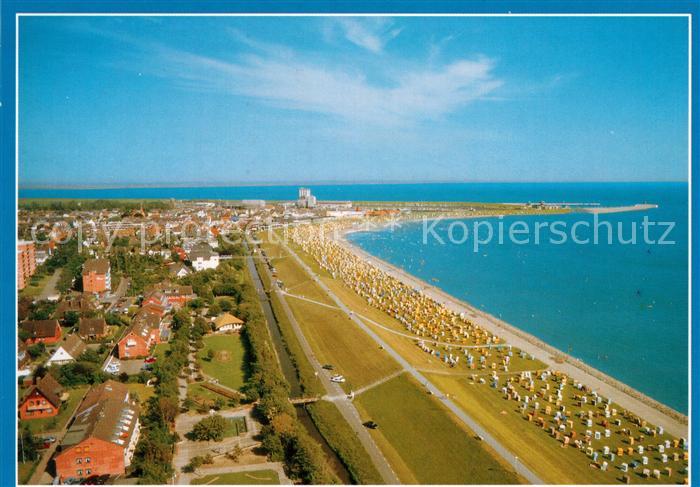 Buesum Nordseebad Fliegeraufnahme