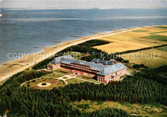 Utersum Fliegeraufnahme Sanatorium