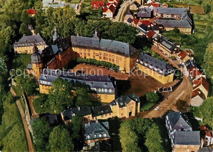 Berleburg Bad Fliegeraufnahme Fuersten Schloss