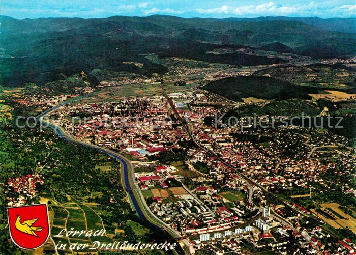 Loerrach Fliegeraufnahme