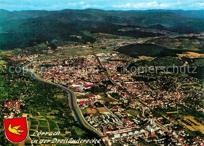 Loerrach Fliegeraufnahme