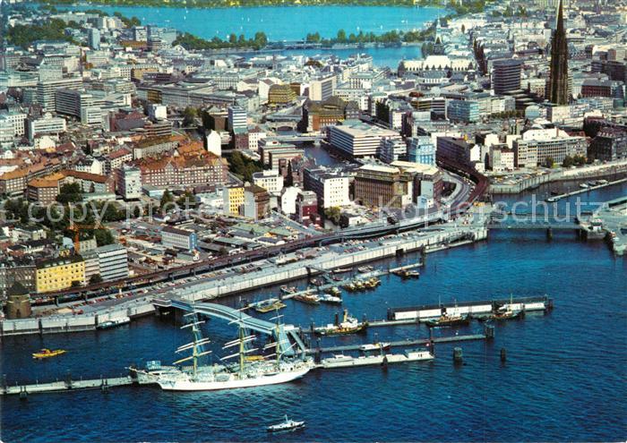 Hamburg Fliegeraufnahme