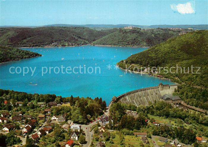 Edertalsperre Fliegeraufnahme