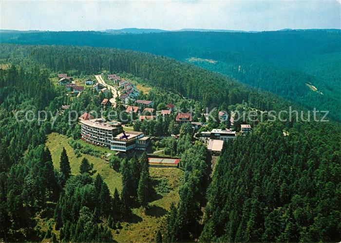 Wildbad Schwarzwald Fliegeraufnahme Sommerberghotel