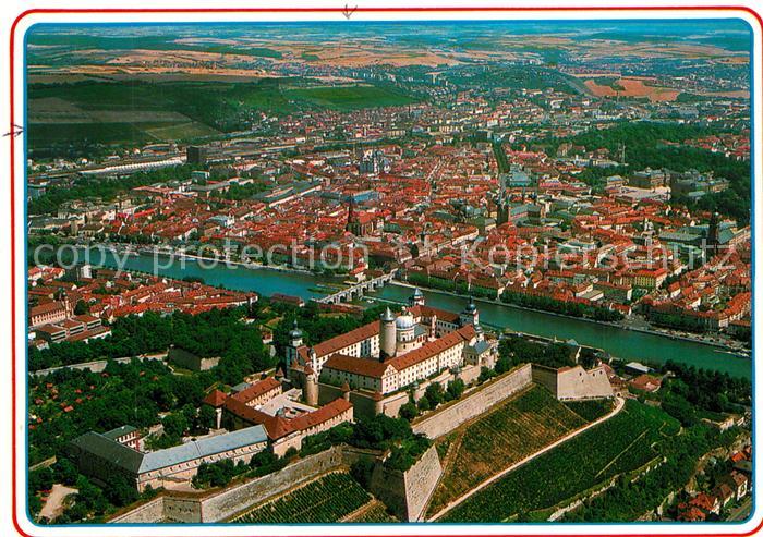 Wuerzburg Fliegeraufnahme