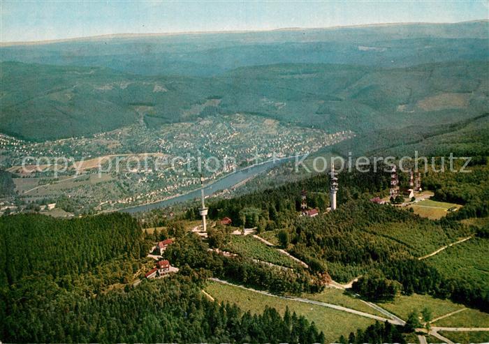 Heidelberg Neckar Fliegeraufnahme Koenigstuhl