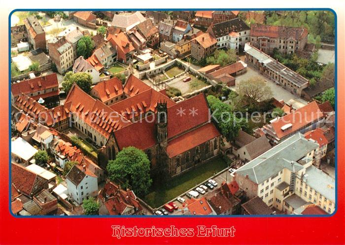 Erfurt Fliegeraufnahme Augustinerkloster Klosterzelle Martin Luther