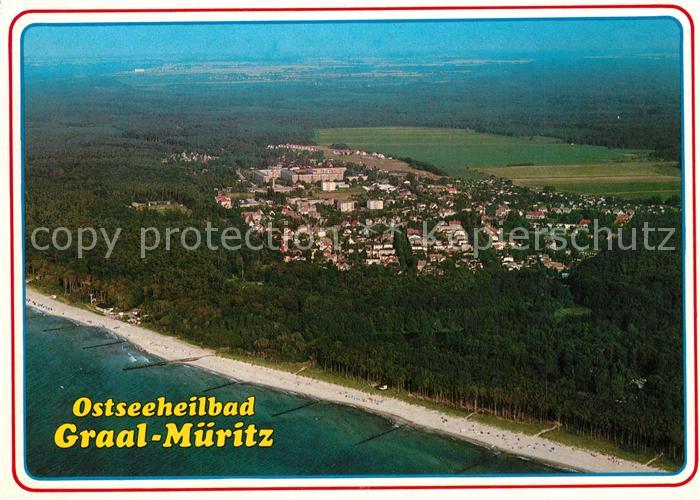 Graal-Mueritz Ostseebad Fliegeraufnahme