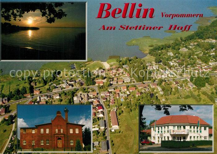 Bellin Guestrow Stettiner Haff Abendstimmung Wohnhaus Toepferei Jugendherberge