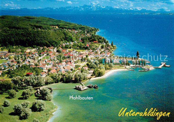 Unteruhldingen Fliegeraufnahme Pfahlbauten