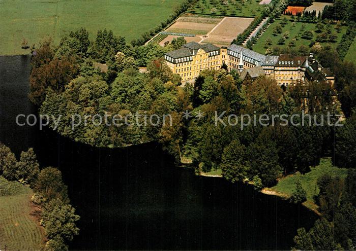 Haldern Fliegeraufnahme Tagungs Erholungsstaette Haus Aspel