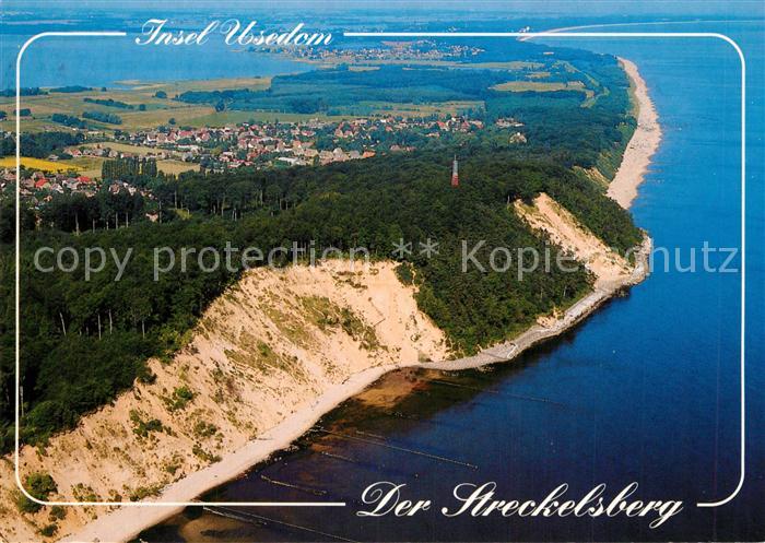 Insel Usedom Fliegeraufnahme Streckelsberg