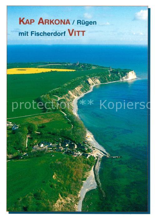 Kap Arkona Fischerdorf Vitt Fliegeraufnahme