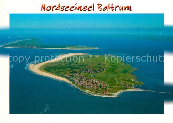 Baltrum Nordseebad Fliegeraufnahme