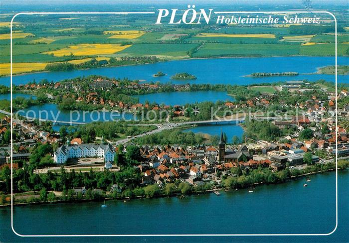 Ploen See Fliegeraufnahme