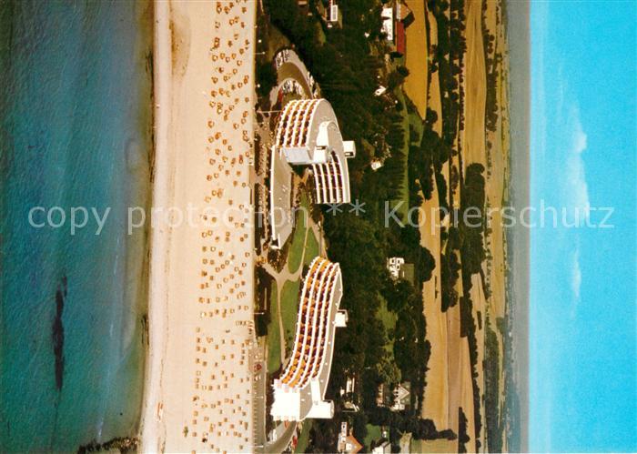 Groemitz Ostseebad Fliegeraufnahme Hotel Restaurant Strandidyll