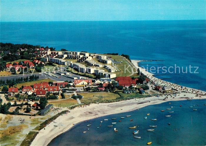 Hohwacht Ostseebad Fliegeraufnahme