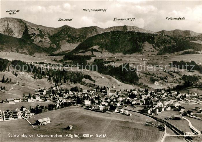 Oberstaufen Fliegeraufnahme