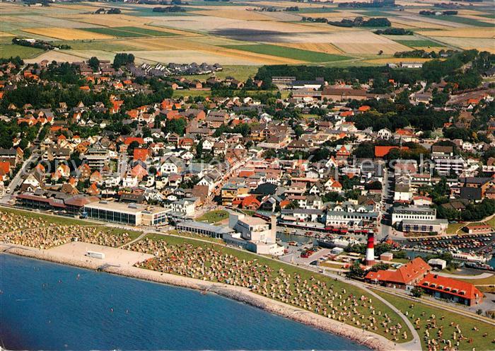 Buesum Nordseebad Fliegeraufnahme Kurzentrum