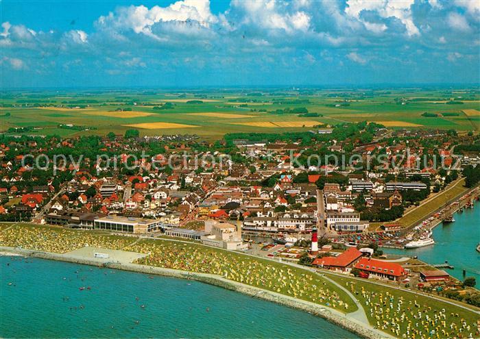 Buesum Nordseebad Fliegeraufnahme