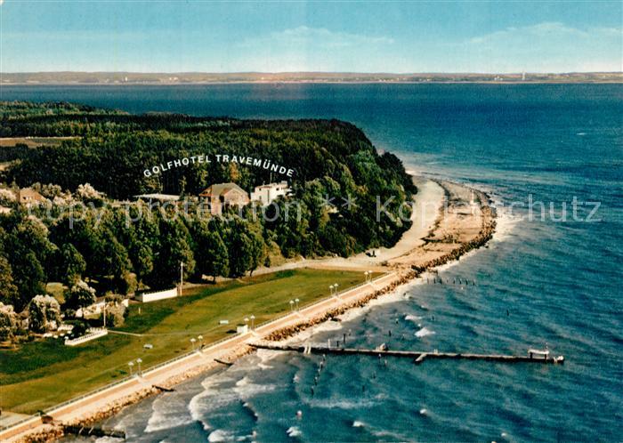 Travemuende Ostseebad Fliegeraufnahme Golfhotel