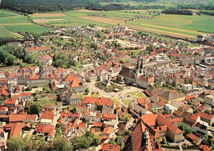 Altoetting Fliegeraufnahme Kapellplatz