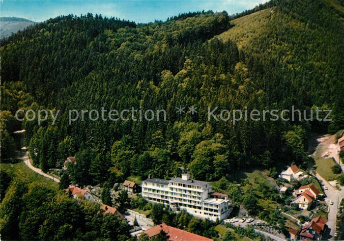 Bad Lauterberg Fliegeraufnahme Kneippsanatorium