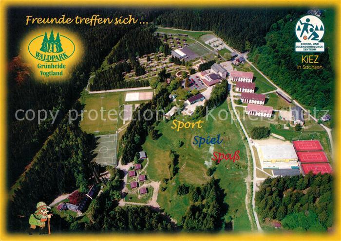 Gruenheide Vogtland Fliegeraufnahme