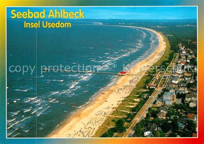 Ahlbeck Ostseebad Fliegeraufnahme