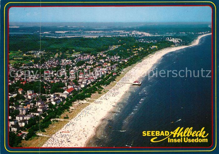 Ahlbeck Ostseebad Fliegeraufnahme