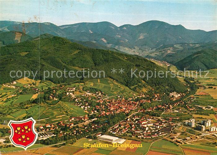 Staufen Breisgau Fliegeraufnahme