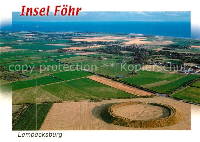 Insel Foehr Fliegeraufnahme