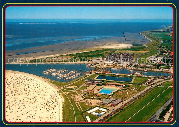 Bensersiel Fliegeraufnahme