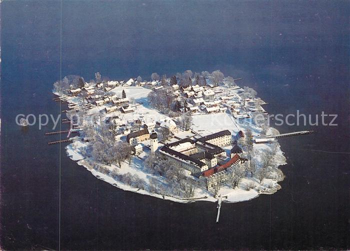 Frauenchiemsee Fliegeraufnahme